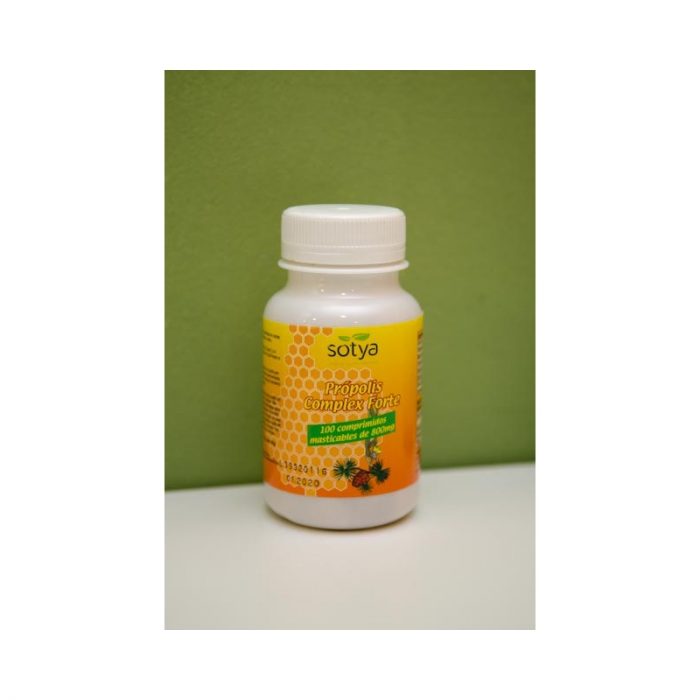 Propolis complex forte 100 comprimidos masticables de 800 mg Sotya