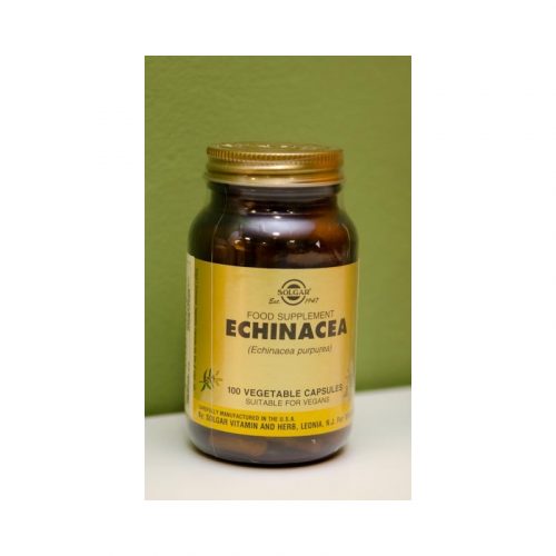 Echinacea 100 cápsulas vegetales apto para veganos Solgar