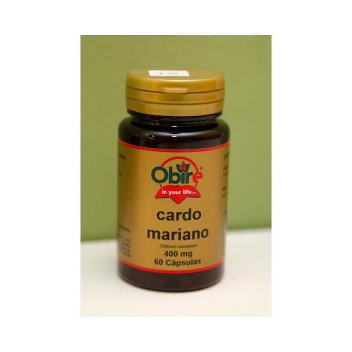 Cardo mariano 60 cápsulas 400 mg Obire