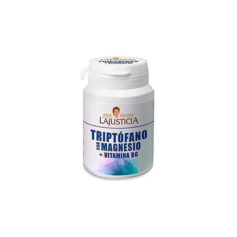 Triptófano + magnesio + vitamina B6 60 comprimidos 51 gr. Ana María Lajusticia